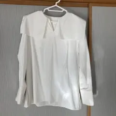 MACHATT ビッグカラー セーラーカラー ブラウスシャツ