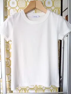 ラブレス 半袖ロゴTシャツ 白 カットソー 34 S オフホワイトのサムネイル