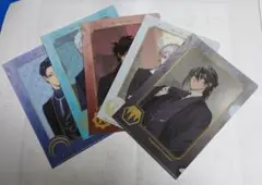 新品非売品　セブンイレブン×刀剣乱舞　 A5クリアファイル全5種