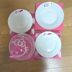 ハローキティ 食器セット 4点　新品未使用品ノベルティ