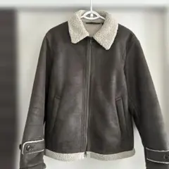 【本日限定値下げ‼️】ブラウン ボアジャケット