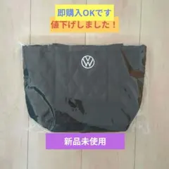 Volkswagen キルティングトートバッグ ブラックのサムネイル