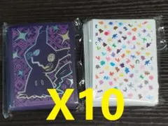 【 海外限定 】ミミッキュ 151 スリーブ 10セット ポケモン 65枚入り