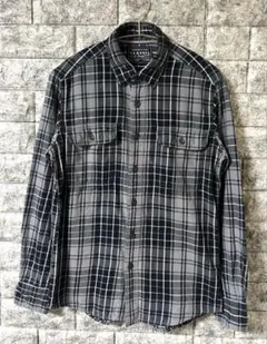 00s- OLD UNIQLO FLANNEL チェック柄 ネルシャツ y2k