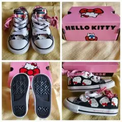 新品 キティ コンバース 海外限定 スニーカー キッズ シューズ 子供靴