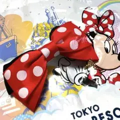 ミニーマウス　ミニーちゃん　バレッタ