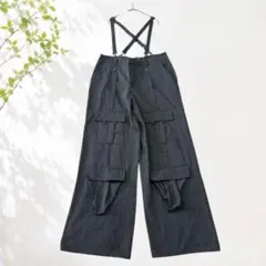 シーイン 2wayカーゴパンツ サロペット 肩紐取外し可 Lサイズ 9880☆のサムネイル
