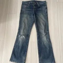 UNIQLOフレアデニム レディース