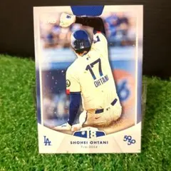 大谷翔平 Topps ドジャース MLB史上初50本塁打・50盗塁達成 カード