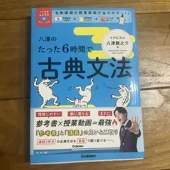 八澤のたった6時間で古典文法