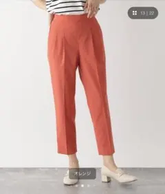GLOBAL WORK ウツクシルエットDRYテーパードパンツ M
