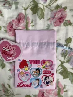♥︎東京ディズニーリゾート ♡巾着袋♡ピンク♡新品未使用