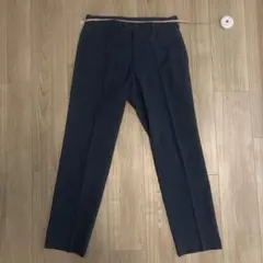 k*u様 【UNIQLO|ユニクロ】スラックス ウエスト73cm ネイビー 美品