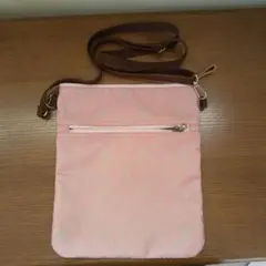 デイリーラシットナイロンジャガードフラットショルダーバッグ