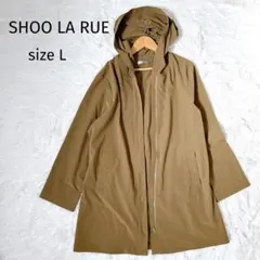 SHOO LA RUE コート マウンテンパーカー ブラウン 大きいサイズ 秋