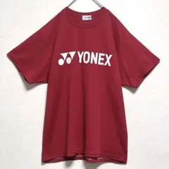 【美品】YONEX Tシャツ M 赤 スポーツウェア テニス バドミントン