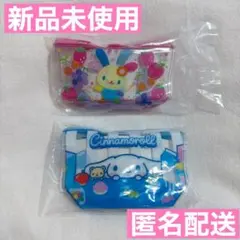 【新品未使用】サンリオキャラクターズ プールバッグ風ミニポーチ2