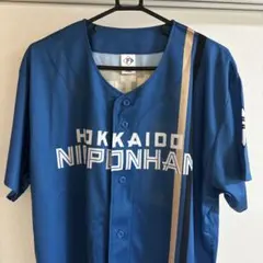 日ハム　ユニフォーム　ビジター　シャウエッセンバージョン