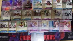 ワンピースカード　青紫サンジデッキパーツ