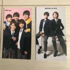 HiHi Jets 厚紙カードのセット