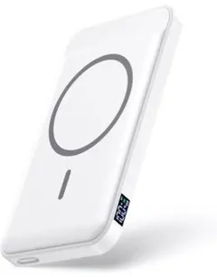 モバイルバッテリー マグネット式16000mAh大容量 最大20W急速充電
