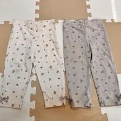 【保育園着】petit main プティマイン ズボン 2着セット 80cm