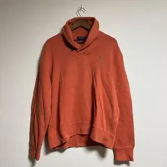 POLO RALPH LAUREN オレンジ ハイネックセーター