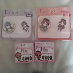 E賞 暁美ほむら 佐倉杏子 セット H賞ラバーチャーム