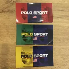 POLO SPORT ラルフローレン ステッカー 3枚セット