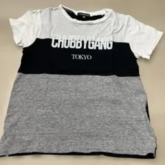 CHUBBYGANG Tシャツ 140サイズ ホワイト/ブラック/グレーのサムネイル