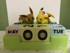 ポケモン イーブイ ピカチュウ プレミアム万年カレンダー