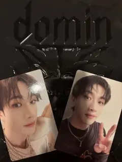 スキズ　バンチャン　ドミネイトDVD封入トレカタワレコ特典トレカ 2枚セット