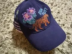 ZARA ネイビー ベースボールキャップ