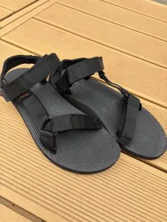 値下げ中！Teva ブラック スポーツサンダル　24cm