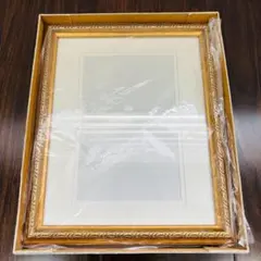 【未使用】ゴールド装飾額縁 フォトフレーム SE-001
