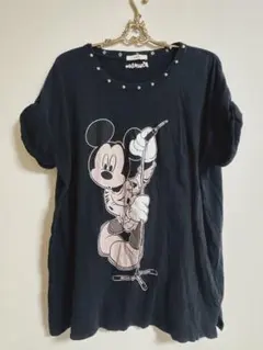 ジュエティ ロックンロールミッキーマウスTシャツワンピース