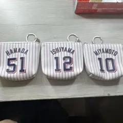9/15まで限定出品　ヤクルトスワローズシークレットポーチ　ユニフォーム柄
