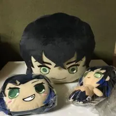 鬼滅の刃　嘴平伊之助　めちゃでかぽふっとくつろぎぬいぐるみ　リールパスケース