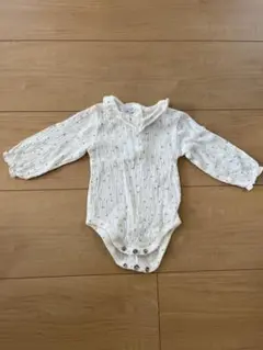 ZARAベビー　フリル付きロンパース