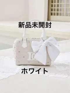 ダーリッチ Darich DDロゴラフィアミニボストンバッグ WHTのサムネイル