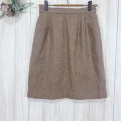 ☆ レディース (9) ミニスカート ブラウン 秋冬