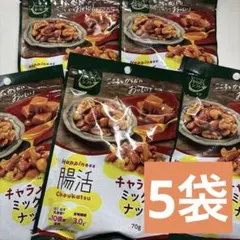 からだシフト Happiness 腸活 キャラメルミックスナッツ 70g ×5袋のサムネイル
