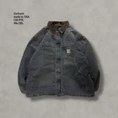 USA製Carhartt トラディショナルコートC26 PTL ダックジャケット