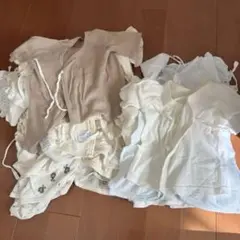 ２０枚 ベビー肌着 まとめ売り コンビ肌着 短肌着 綿100%のみ