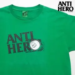 20s アンタイヒーロー L Tシャツ 缶ロゴ グリーン スケーター 古着のサムネイル