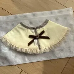 イエロー リボン付き スタイ　マールマール　MARLMARL