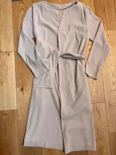 ロペピクニック ROPE PICNIC ベージュ ワンピース ウエストベルト