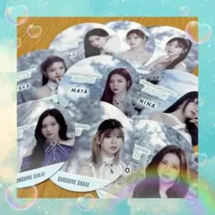 NiziU ‎AWAKE‬⁩ サンシャインサカエコラボ　コースター　全メンバー