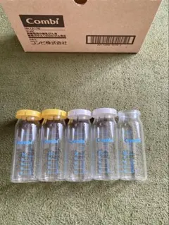 Combi 哺乳瓶 100ml 5本セット+pigeon 哺乳瓶2本