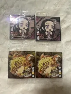 にふぉるめーしょん 鬼滅の刃　ウエハース 其ノ十三　禰豆子　善逸　4枚セット